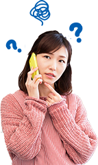 悩み イメージ写真
